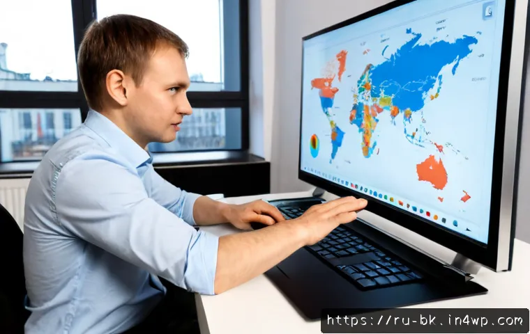 Home 17 제스처 기반 인터페이스의 성과 분석 및 개선 방안 - Photorealistic usability research session in a modern Moscow technology office, a Russian UX analyst...
